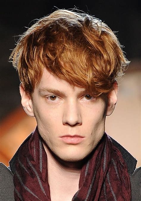 auburn hair color men|More.